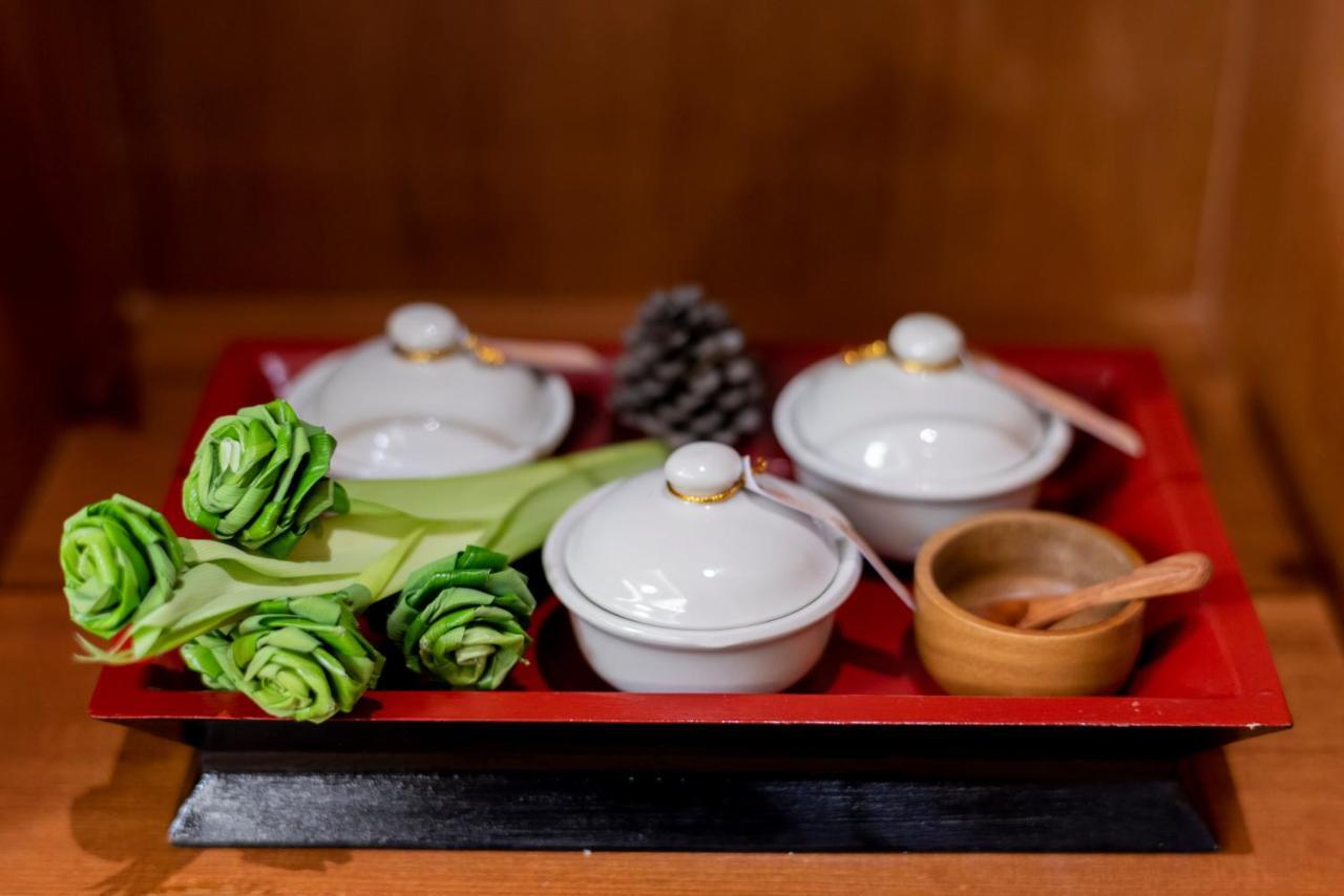 The Empress Premier Chiang Mai - Sha Extra Plus Ngoại thất bức ảnh A set of four bowls for serving Japanese cuisine